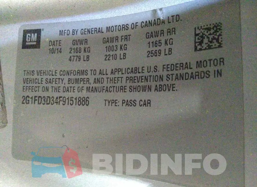2G1FD3D34F9151886 Photo# 9