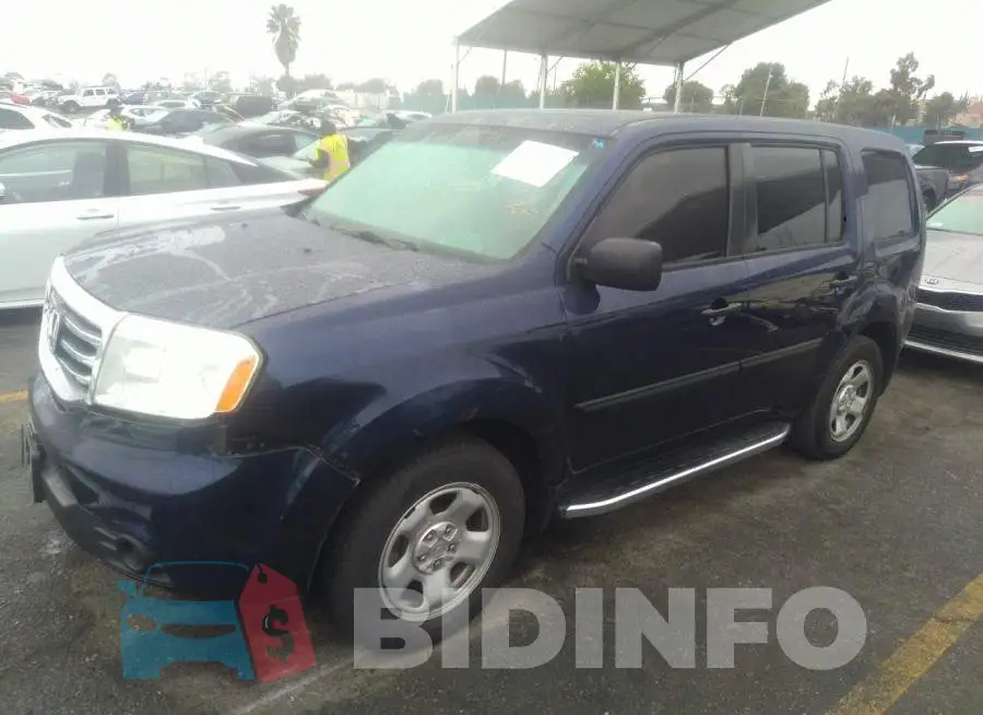5FNYF3H25DB016372 Photo# 2