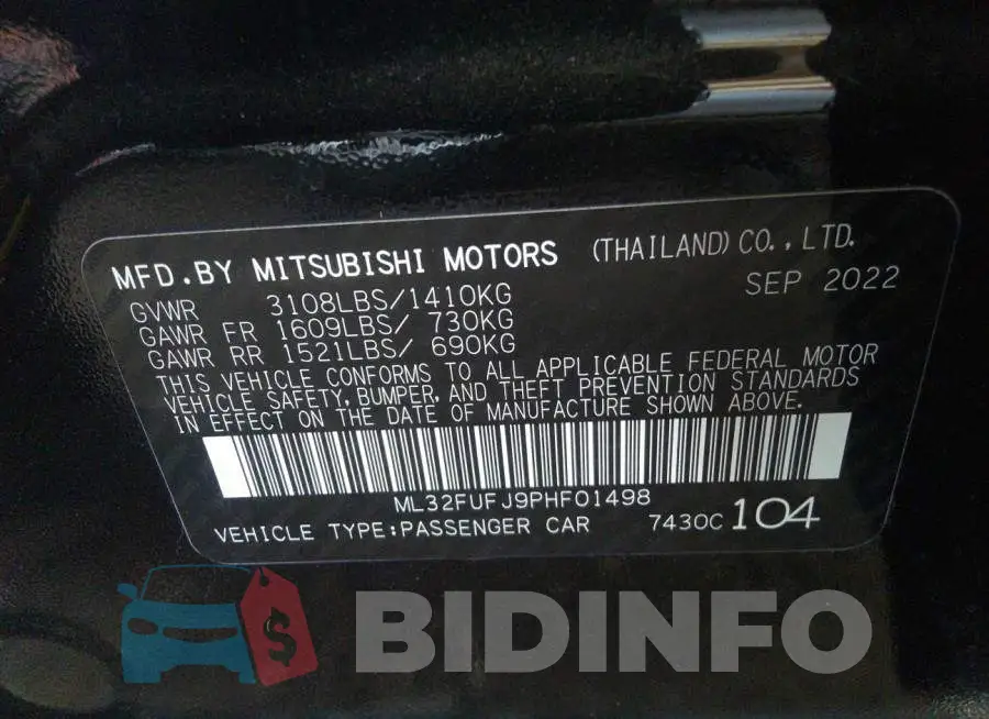 ML32FUFJ9PHF01498 Photo# 9
