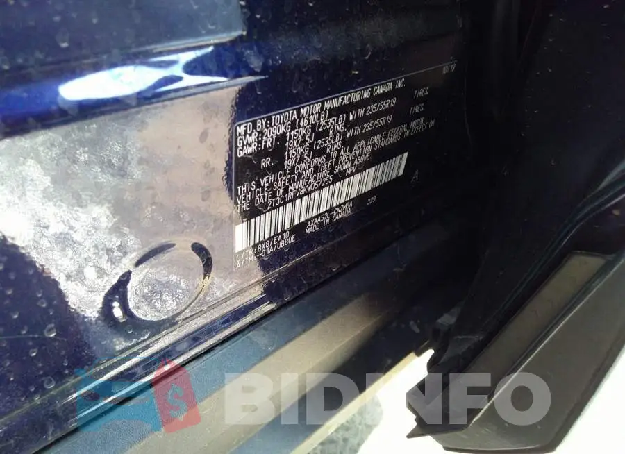 2T3C1RFV8KW057255 Photo# 9