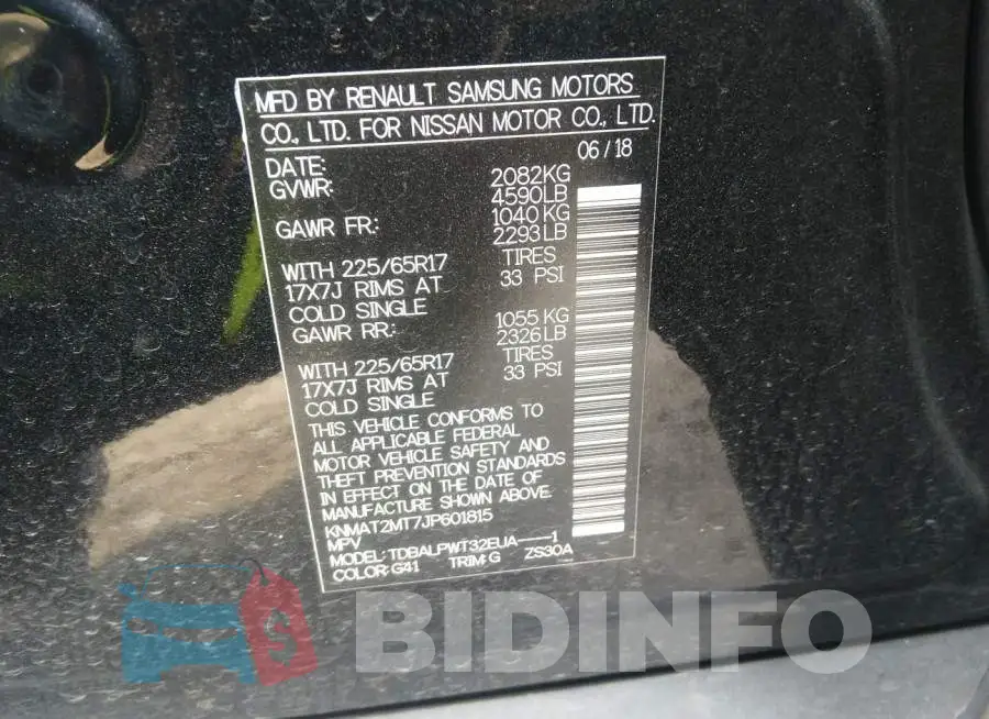 KNMAT2MT7JP601815 Photo# 9