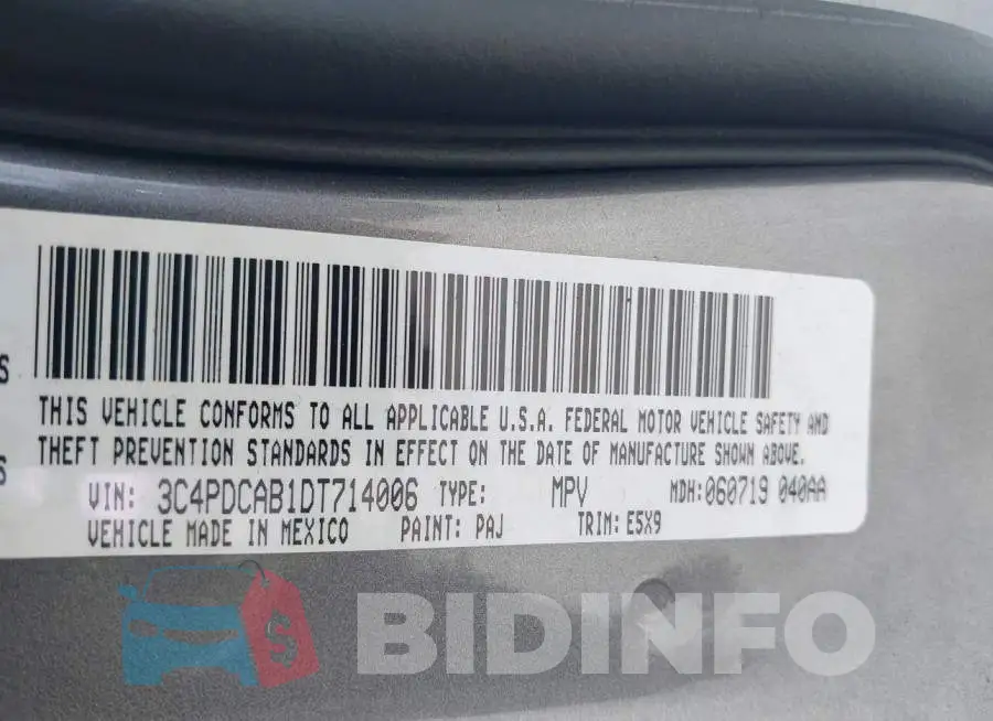 3C4PDCAB1DT714006 Photo# 9