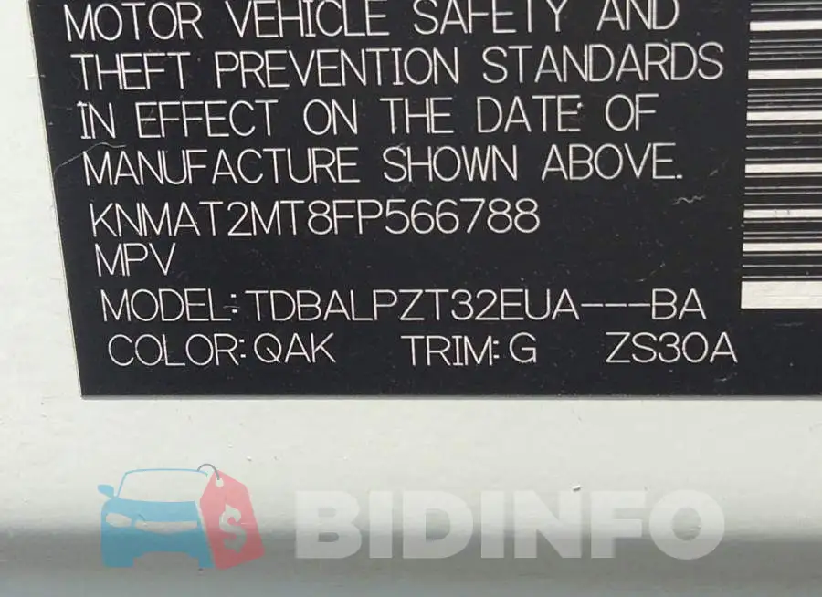 KNMAT2MT8FP566788 Photo# 9