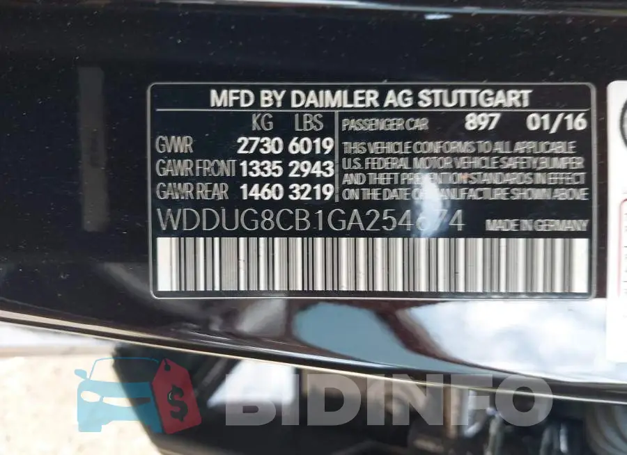 WDDUG8CB1GA254674 Photo# 9