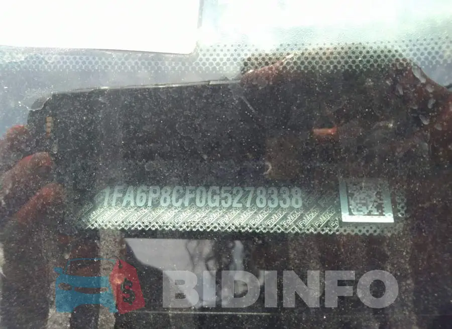 1FA6P8CF0G5278338 Photo# 9