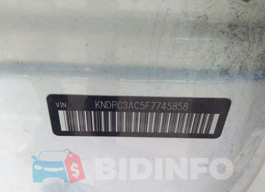 KNDPC3AC5F7745858 Photo# 9