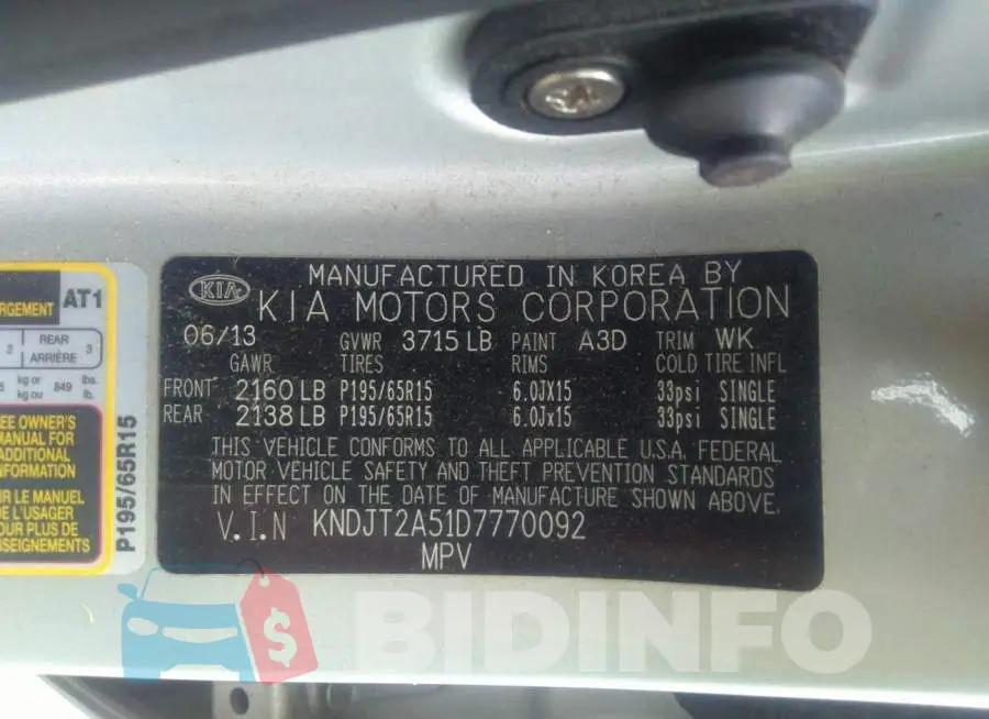 KNDJT2A51D7770092 Photo# 9