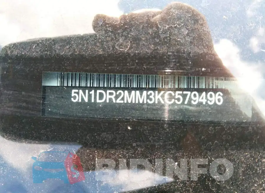 5N1DR2MM3KC579496 Photo# 9