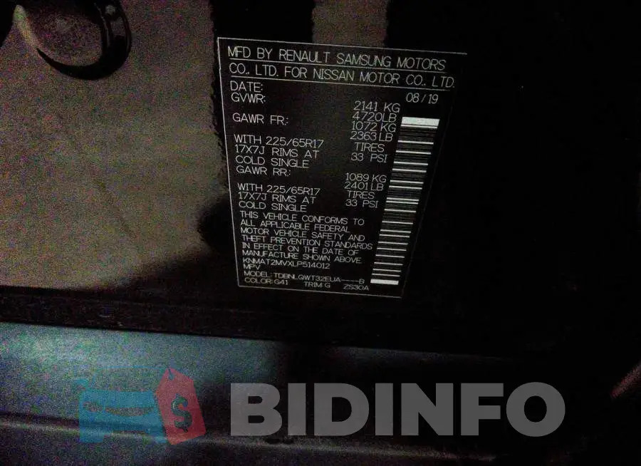 KNMAT2MVXLP514012 Photo# 9