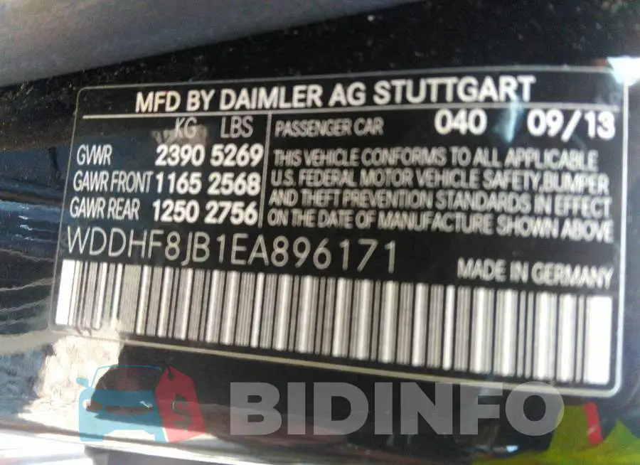 WDDHF8JB1EA896171 Photo# 9