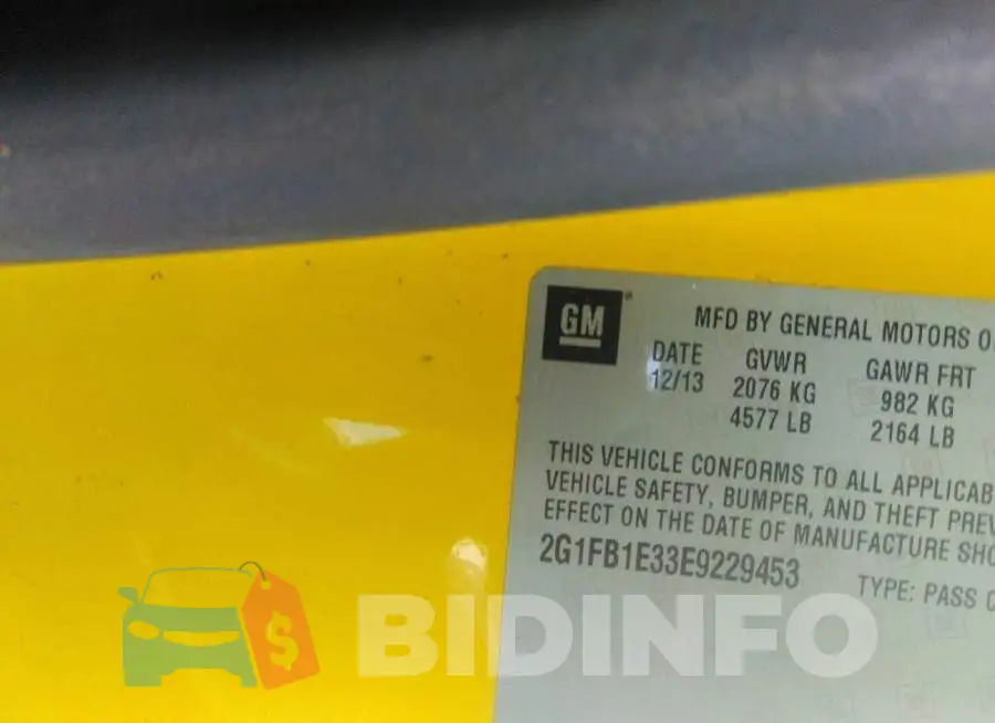 2G1FB1E33E9229453 Photo# 9