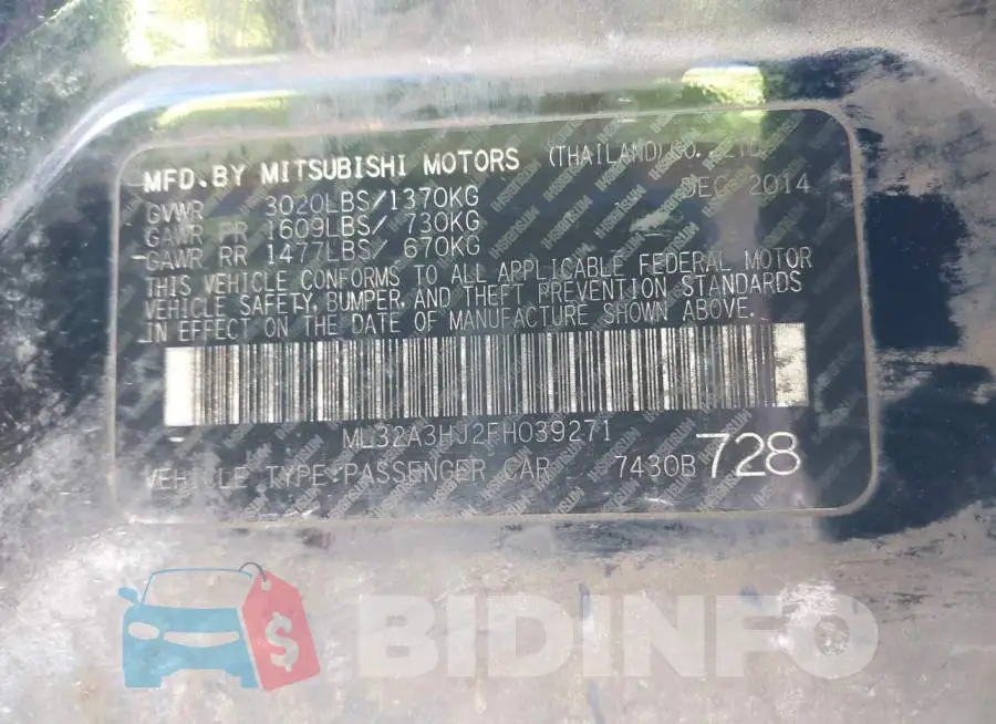 ML32A3HJ2FH039271 Photo# 9
