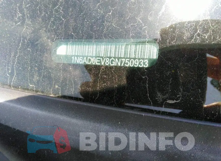 1N6AD0EV8GN750933 Photo# 9