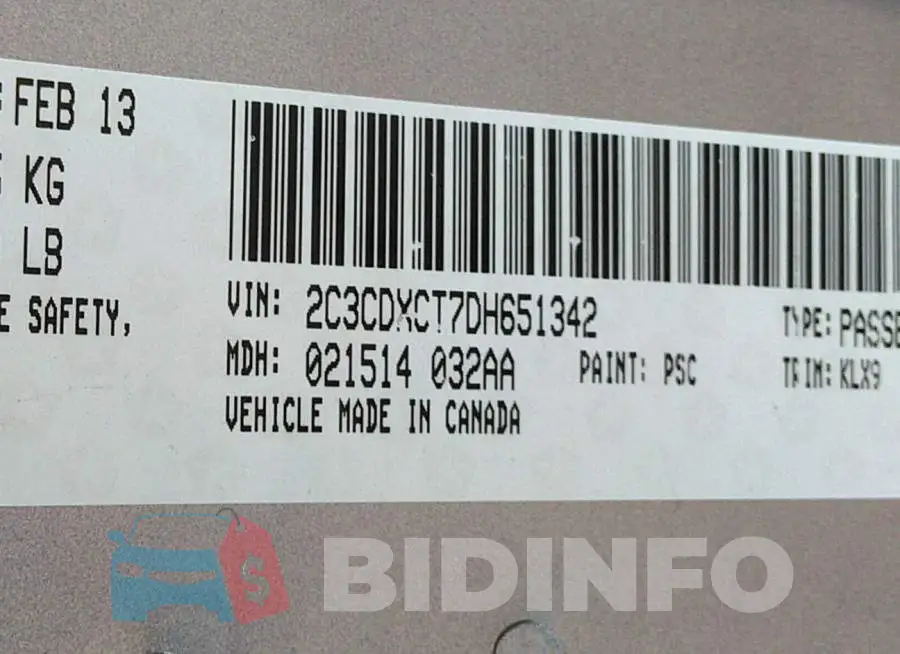 2C3CDXCT7DH651342 Photo# 9