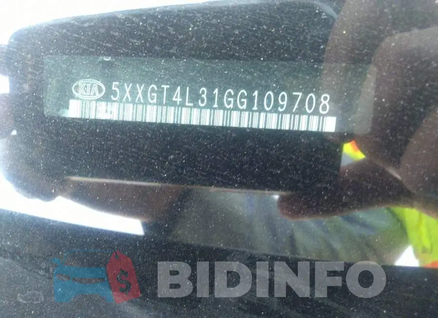 5XXGT4L31GG109708 Photo# 9