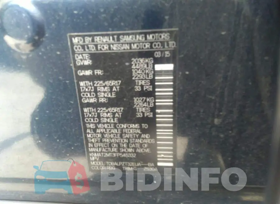 KNMAT2MT3FP545332 Photo# 9