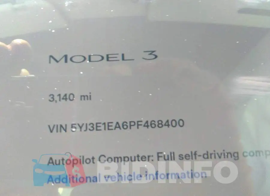 5YJ3E1EA6PF468400 Photo# 7