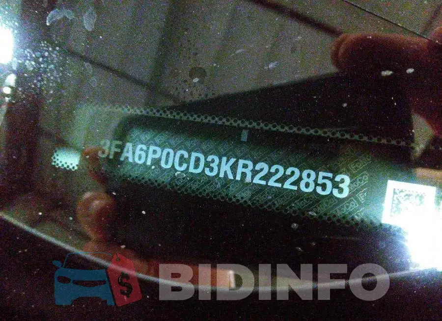 3FA6P0CD3KR222853 Photo# 9