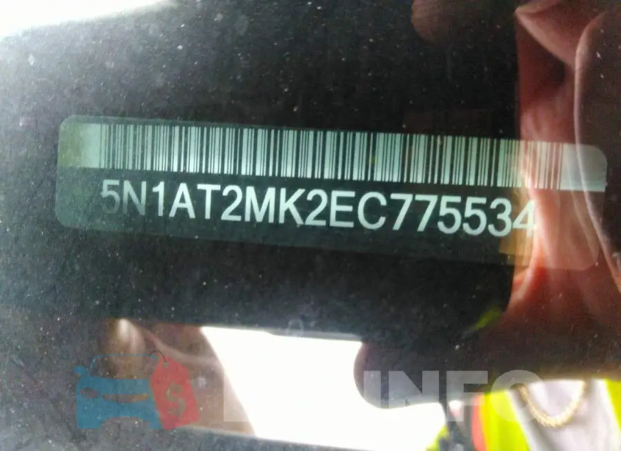 5N1AT2MK2EC775534 Photo# 9