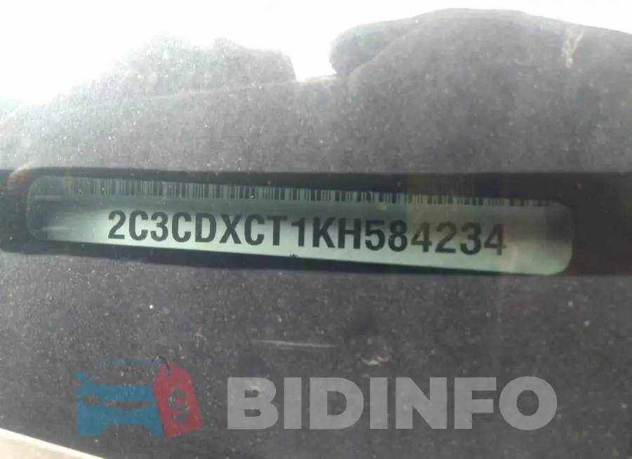 2C3CDXCT1KH584234 Photo# 9