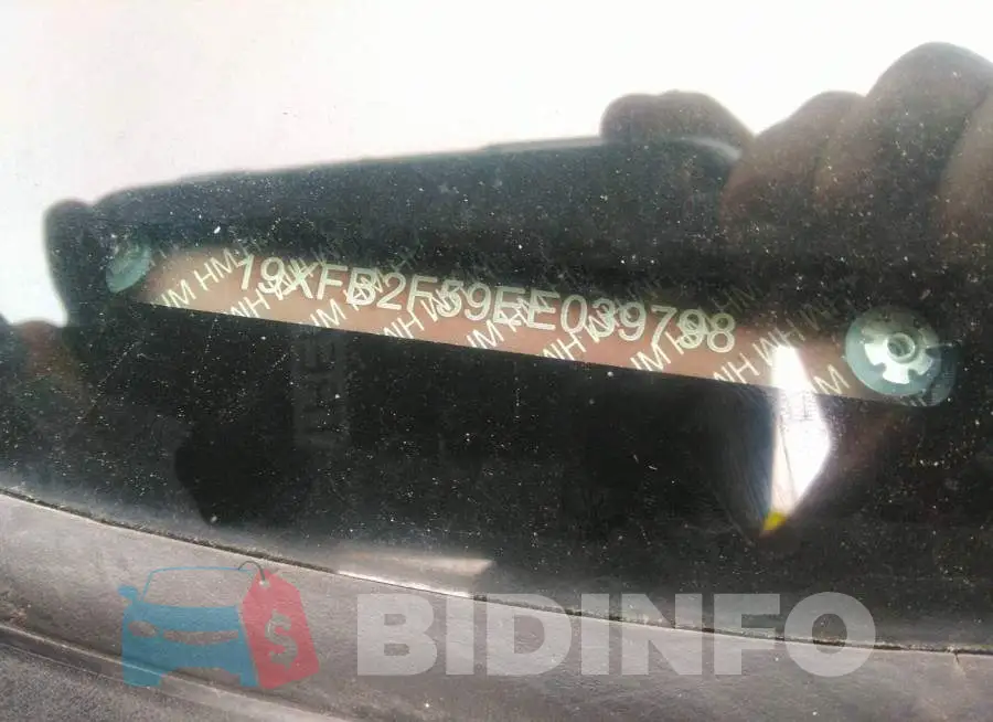 19XFB2F59EE039798 Photo# 9