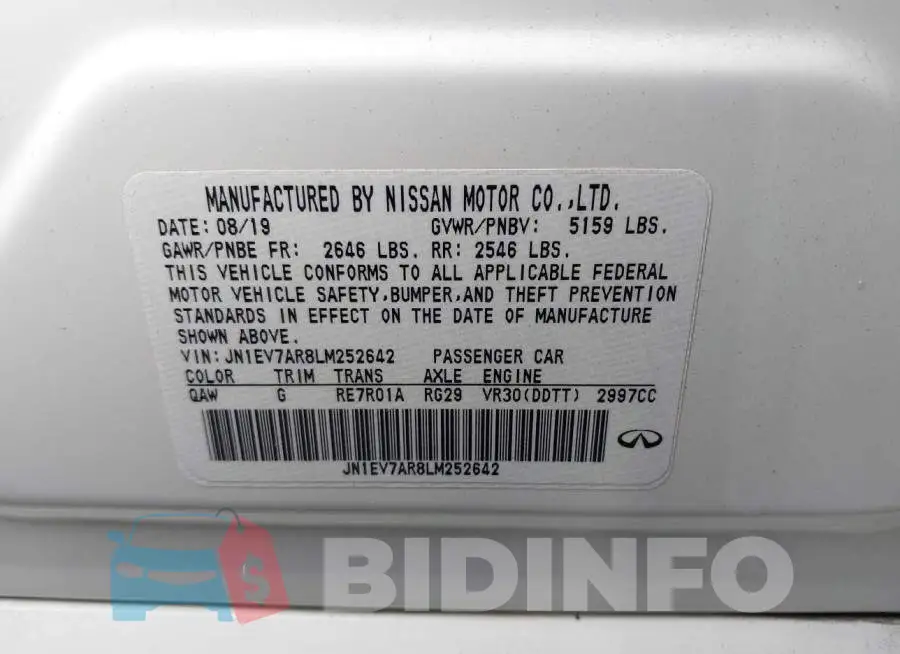 JN1EV7AR8LM252642 Photo# 9