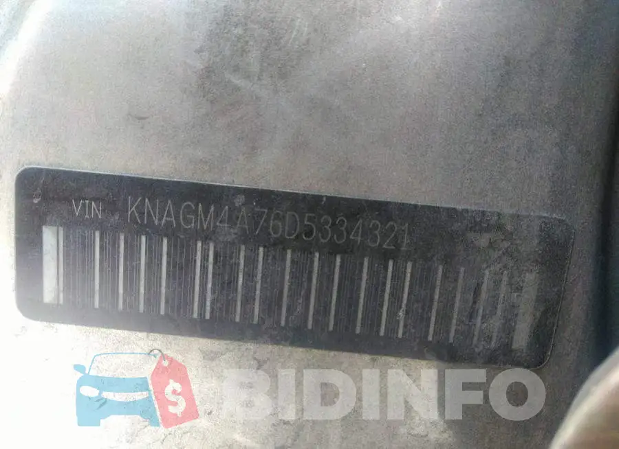 KNAGM4A76D5334321 Photo# 9