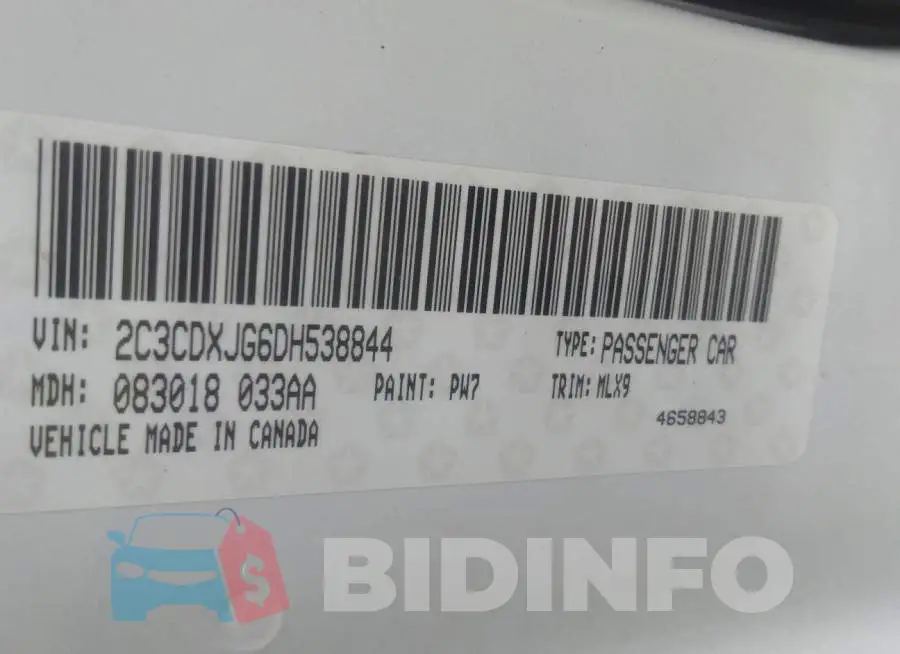 2C3CDXJG6DH538844 Photo# 9
