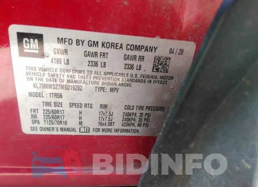 KL79MMS27MB019282 Photo# 9