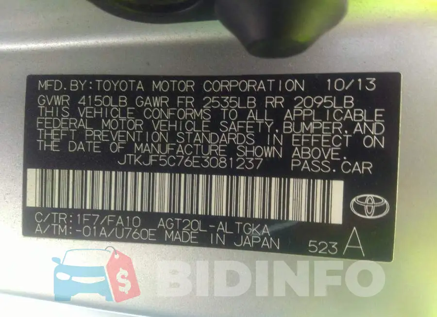 JTKJF5C76E3081237 Photo# 9