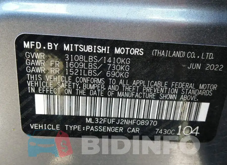 ML32FUFJ2NHF08970 Photo# 9
