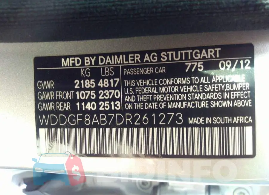 WDDGF8AB7DR261273 Photo# 9