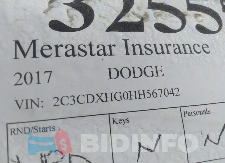 2C3CDXHG0HH567042 Photo# 9