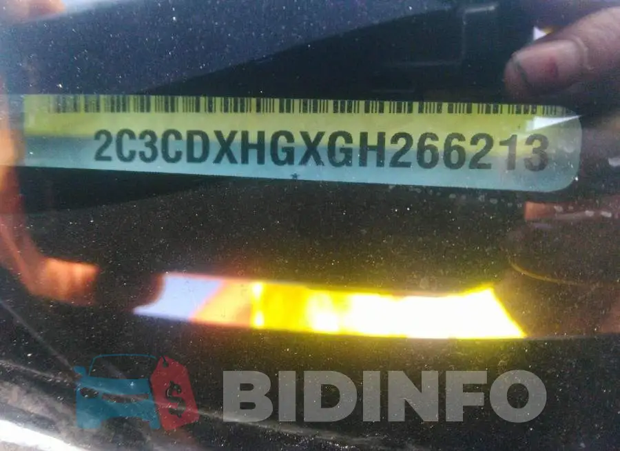 2C3CDXHGXGH266213 Photo# 9