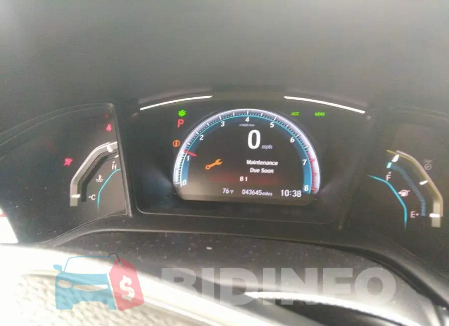 2HGFC2F65KH599843 Photo# 7