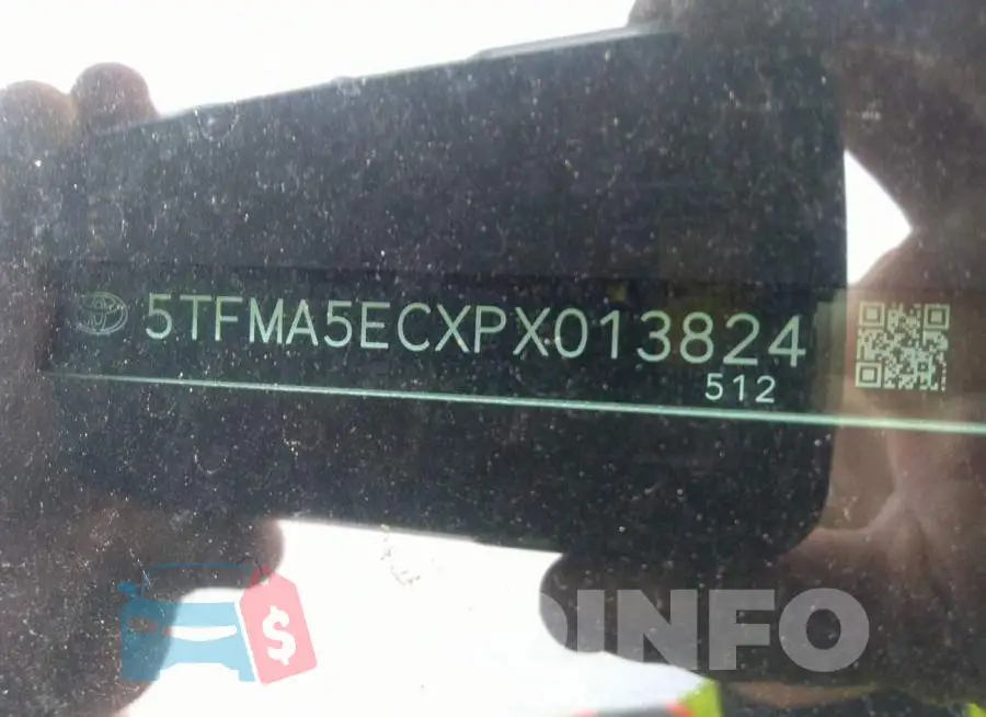 5TFMA5ECXPX013824 Photo# 9