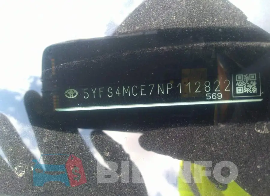 5YFS4MCE7NP112822 Photo# 9