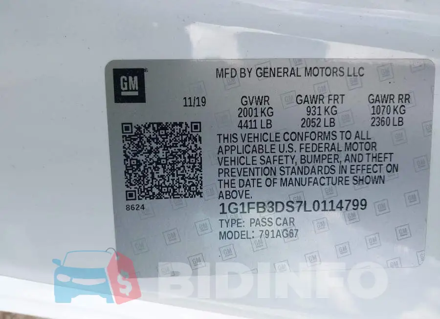 1G1FB3DS7L0114799 Photo# 9