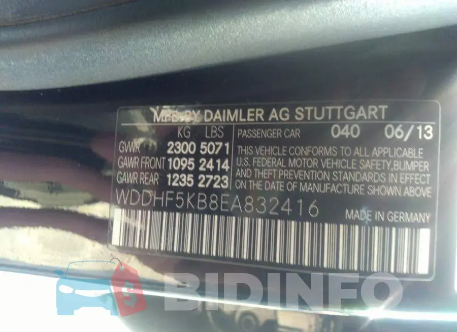 WDDHF5KB8EA832416 Photo# 9