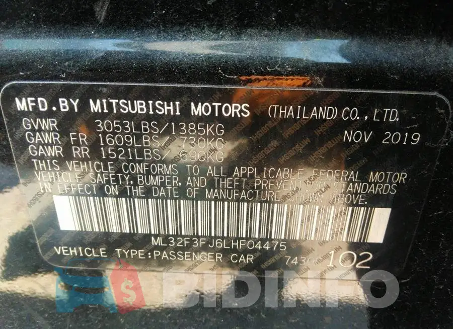 ML32F3FJ6LHF04475 Photo# 9