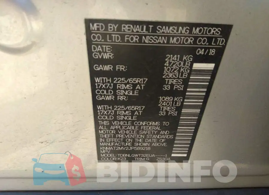 KNMAT2MV2JP589218 Photo# 9