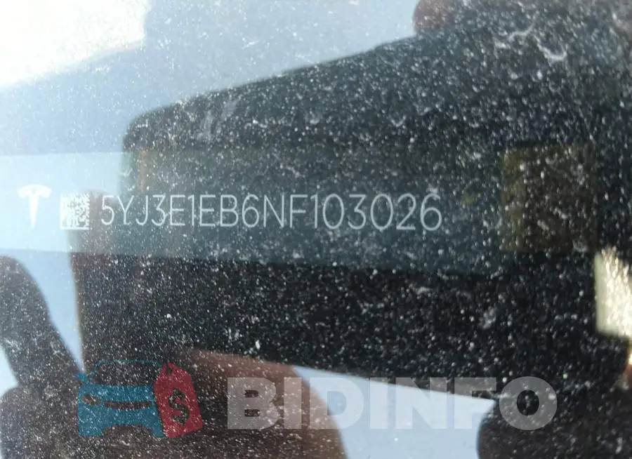 5YJ3E1EB6NF103026 Photo# 9