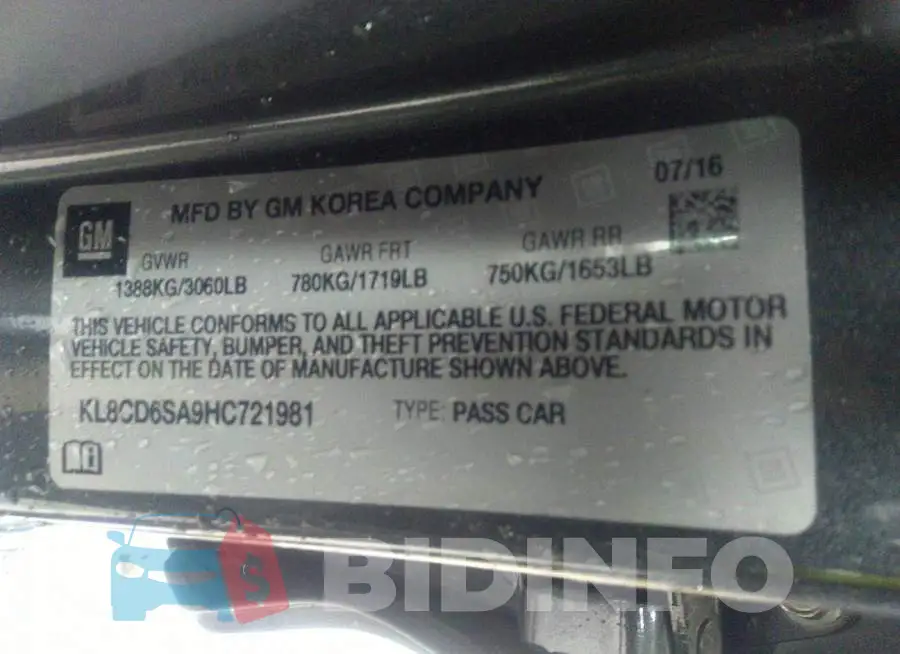 KL8CD6SA9HC721981 Photo# 9