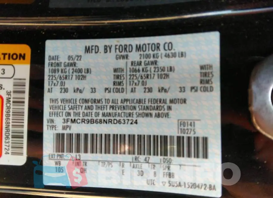 3FMCR9B68NRD63724 Photo# 9