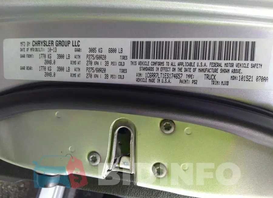 1C6RR7LT1ES174657 Photo# 9