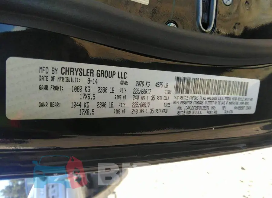 1C4NJDEB9FD135970 Photo# 9