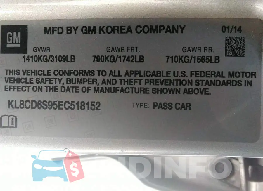 KL8CD6S95EC518152 Photo# 9