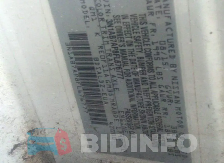 3N1AB7AP8FL676777 Photo# 9