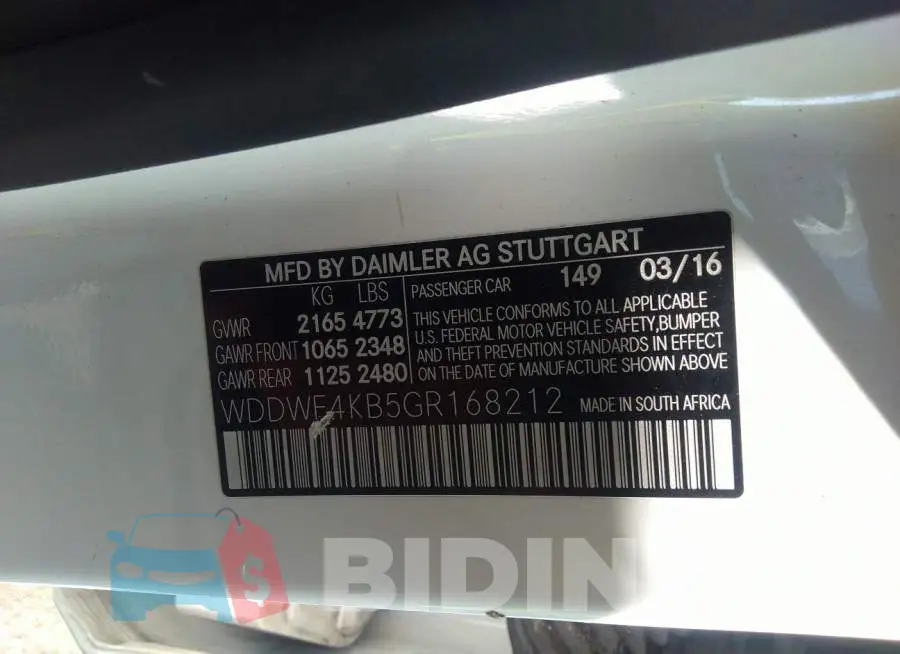WDDWF4KB5GR168212 Photo# 9