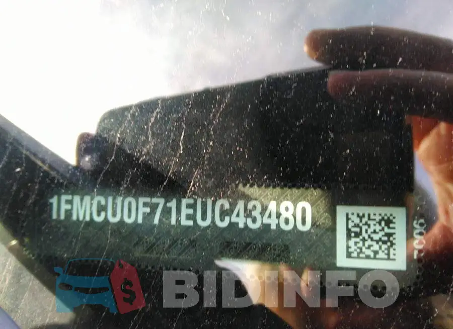 1FMCU0F71EUC43480 Photo# 9